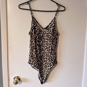 XL Leopard Print Bodysuit